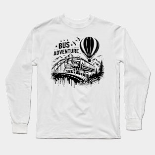 School Bus, Bus Adventure Long Sleeve T-Shirt